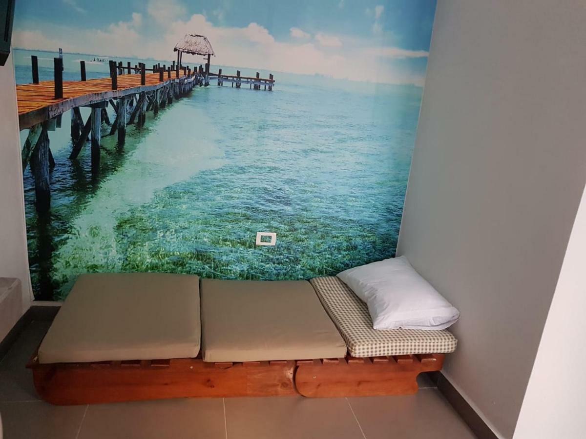 Apartamento privado, NUEVO Rooftop, AC, GRAN WF Cancún Exterior foto